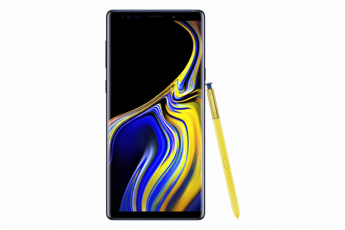 Samsung's Galaxy Note 9.