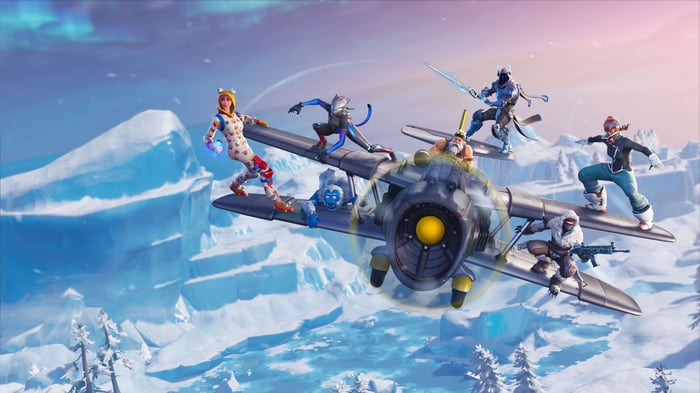 A scene from Epic Games' Fortnite.