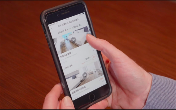 The FlyZoo app is shown on a smartphone.
