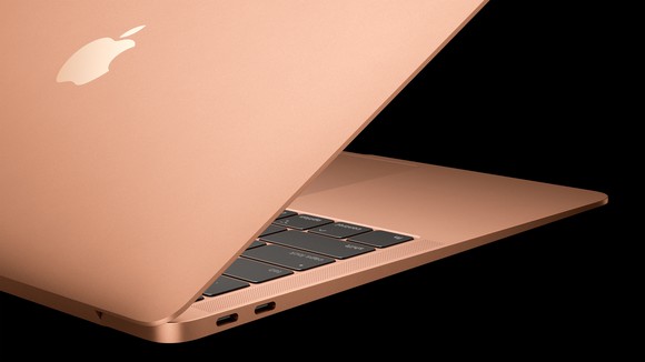 Gold MacBook Air