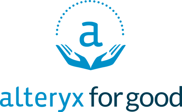 Two hands with letter a above them, with slogan.