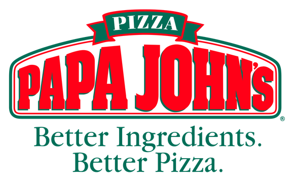 Papa John's logo.