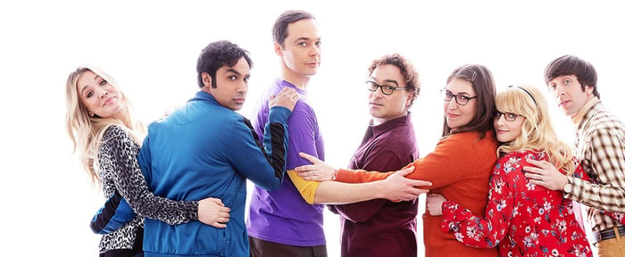 The cast of The Big Bang Theory.