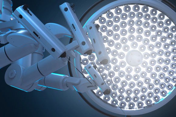 A robotic surgery arm