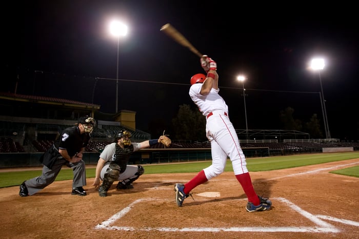 Бейсбол фото игры Dick's Sporting Goods Hits Earnings Out of the Park Nasdaq