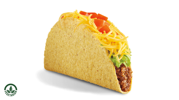 Beyond taco from Del Taco and Beyond Meat