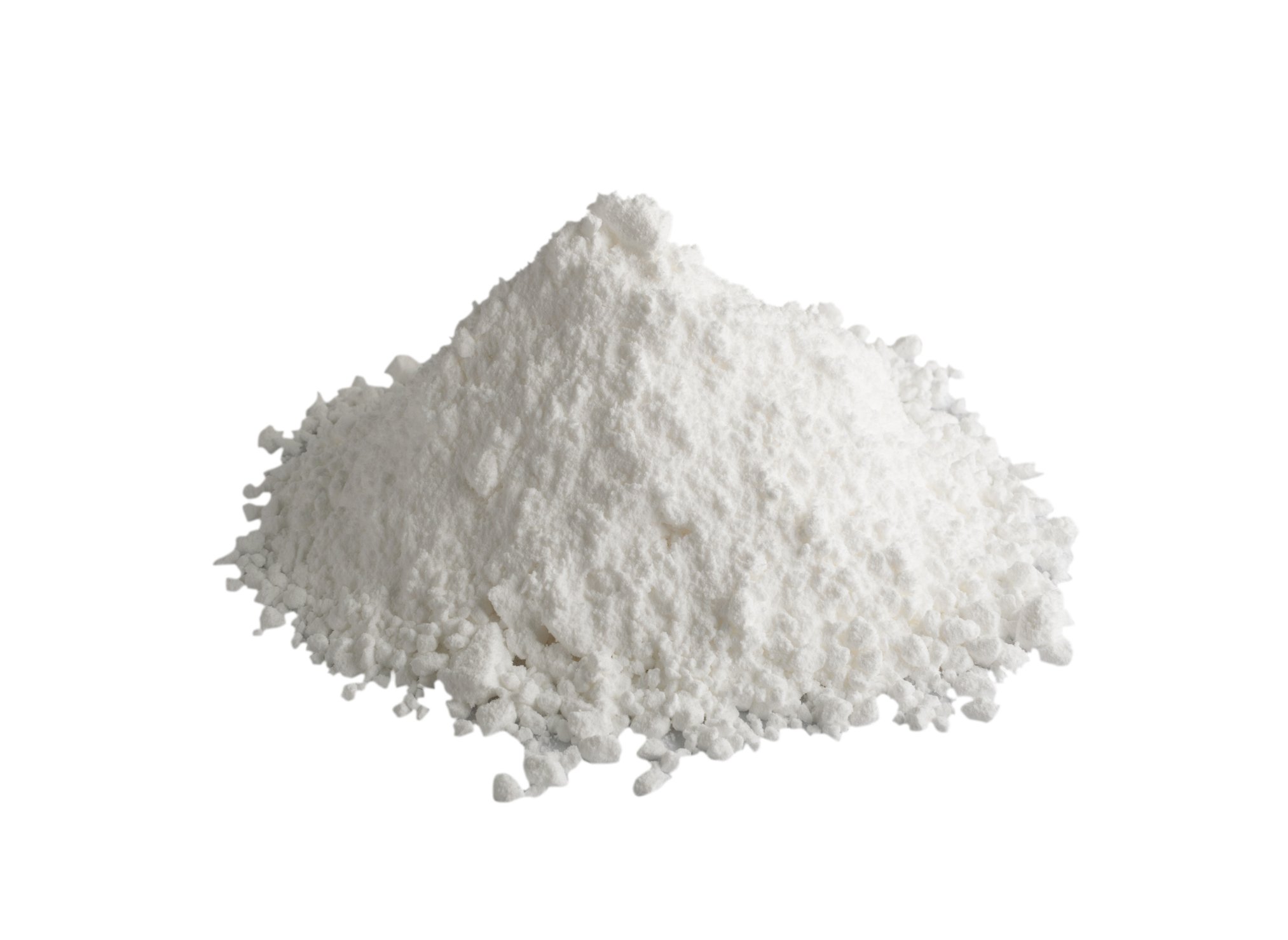 White Powder of Concrete, Clay or Bentonite pigment getty