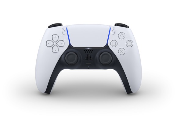 The DualSense controller for the PlayStation 5.