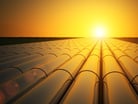 Pipelines in the setting sun -- GettyImages-489194691