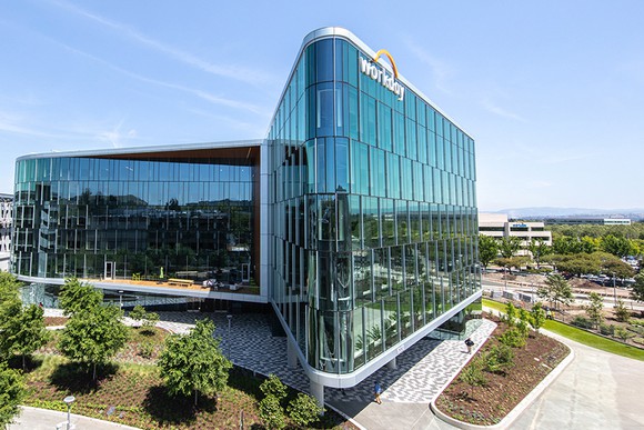 Exterior shot of Workday headquarters