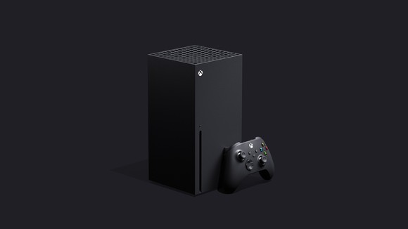 Microsoft's Xbox Series X controller and controller.