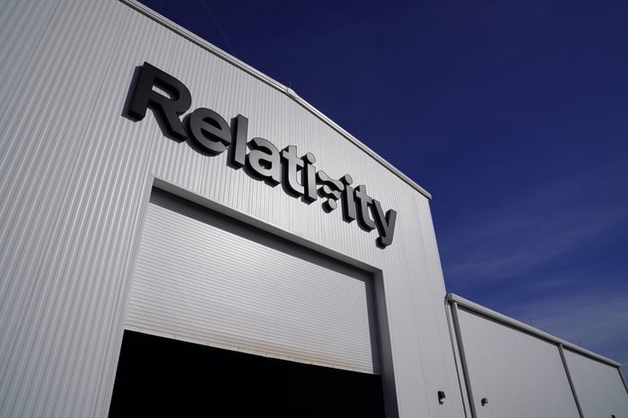 Relativity hangar at NASA Stennis Space Center in Mississippi.