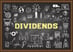 dividends blackboard sketch doodle