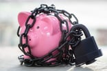 Padlocked-piggy-bank