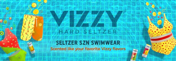 Vizzy swimwear ad.