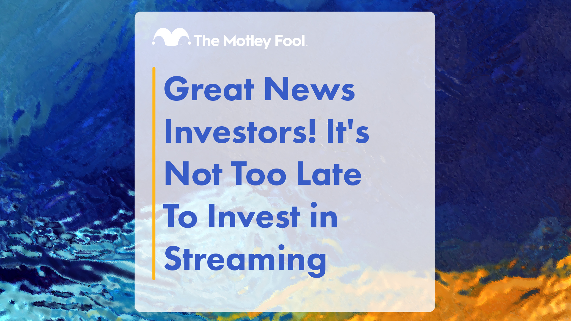 Great_News_Investors!_It_s_Not_Too_Late_To_Invest_in_Streaming