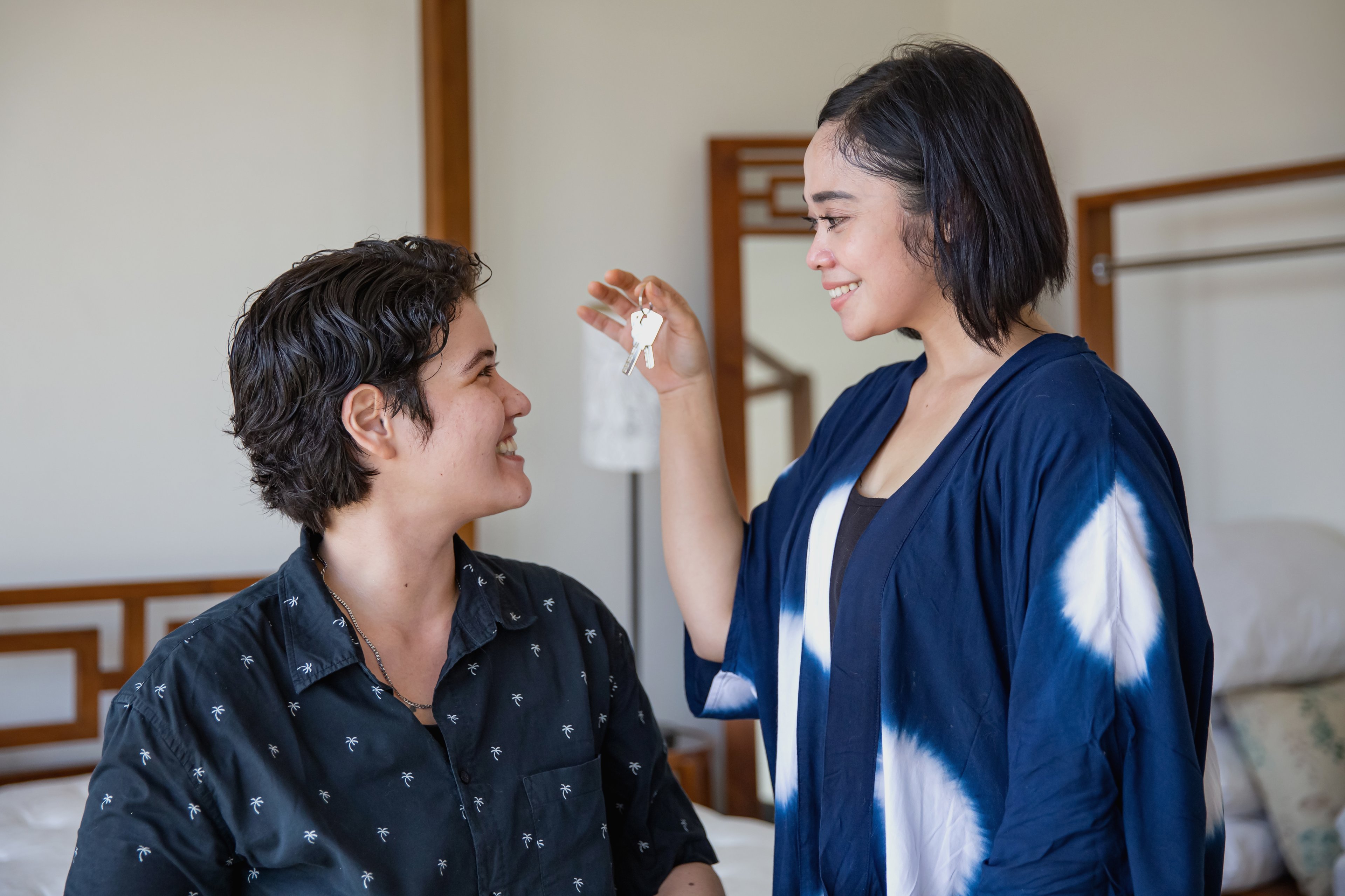 family new home house buy keys moving home owner real estate