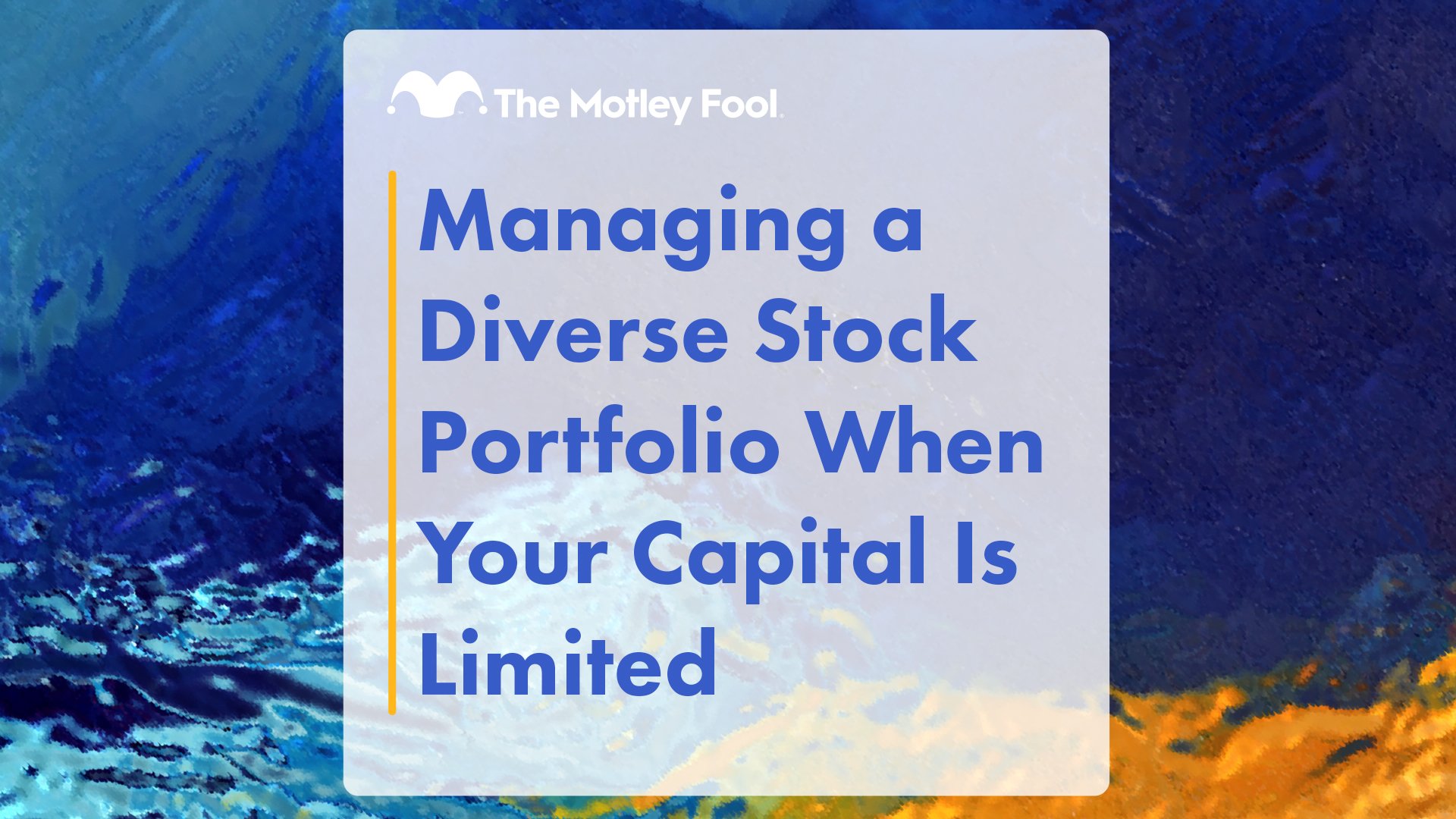 Managing_a_Diverse_Stock_Portfolio_When_Your_Capital_Is_Limited