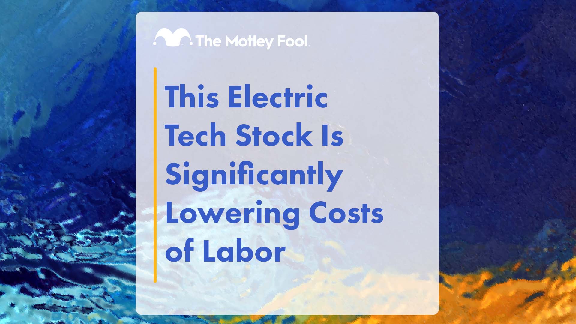 This_Electric_Tech_Stock_Is_Significantly_Lowering_Costs_of_Labor