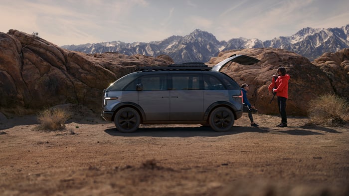 Canoo's Lifestyle Vehicle's Adventure model.