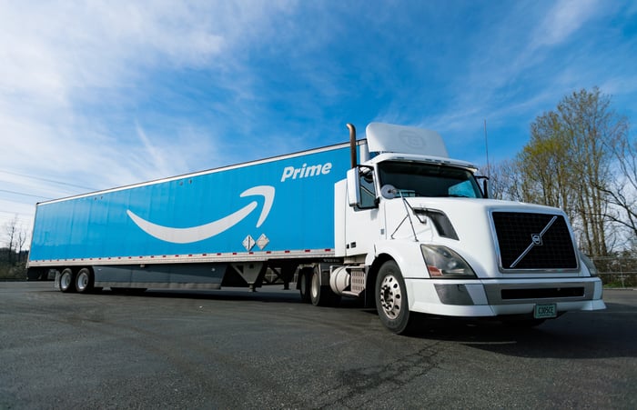 Amazon delivery truck