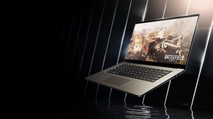 gaming laptop using Nvidia chips.