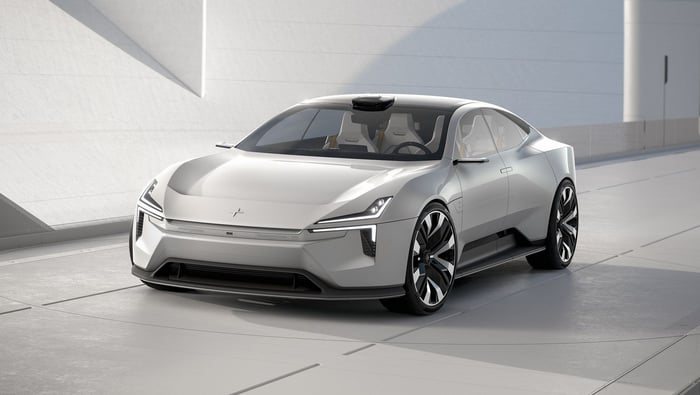 Polestar Precept concept car.