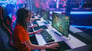 gamers competing at an esports tournament