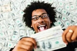 rolling in money dividends happy investor