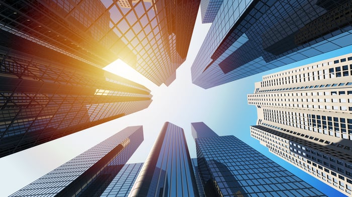 Picture of office buildings