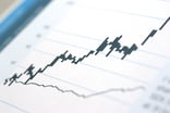 stock chart up