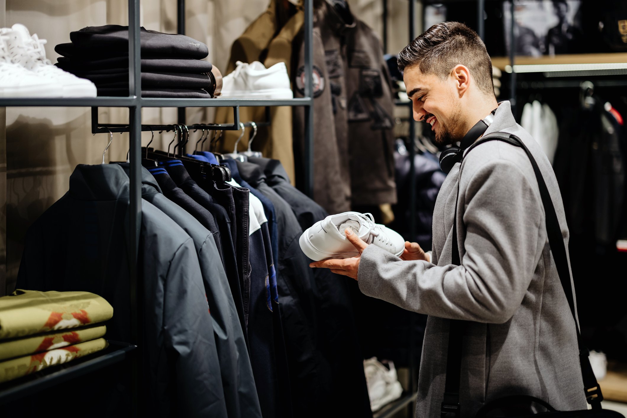 shopping retail active athletic sneakers