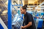 energy solar industrial worker engineer renewable sustainability