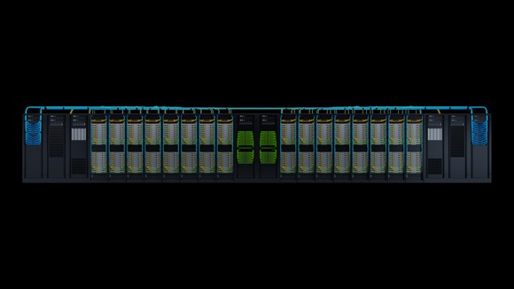 Nvidia DGX Grace Hopper 200 AI Supercomputer.