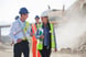 Engineers at a mining operation.