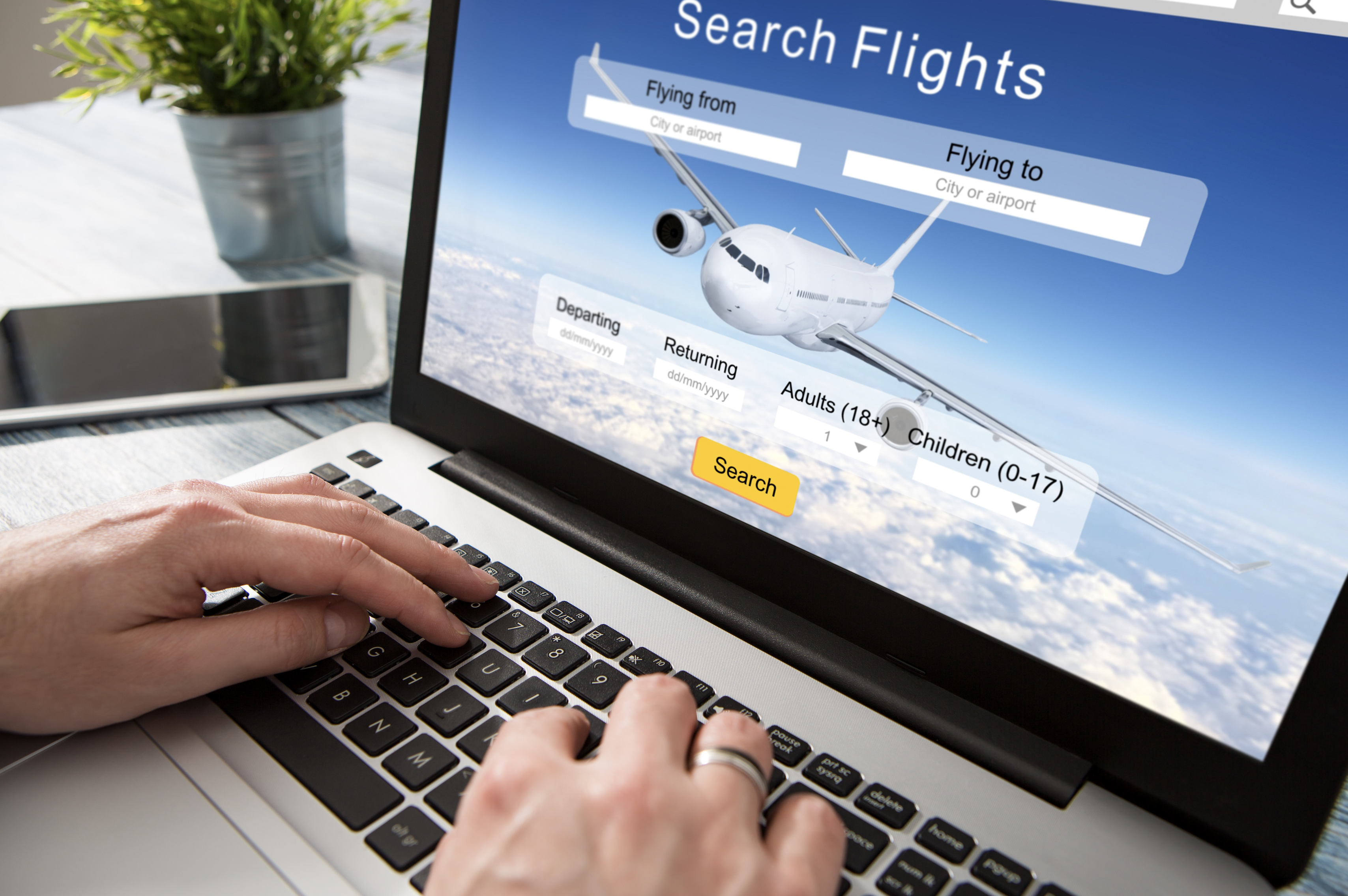 air flights online booking travel technology