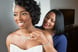 bride mother jewelry beauty wedding day