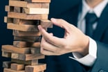 jenga tower risk