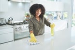 cleaning new home kitchen personal chef