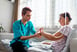 patient receiving health care treatment