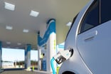 hydrogen powered car charging