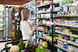 Woman shopping in dietary supplements