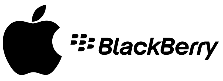 Apple stock, BlackBerry stock