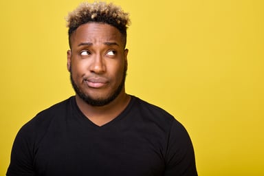 Getty - doubtful expression skeptical not sure disbelieving surprised