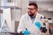 lab pharma microscope