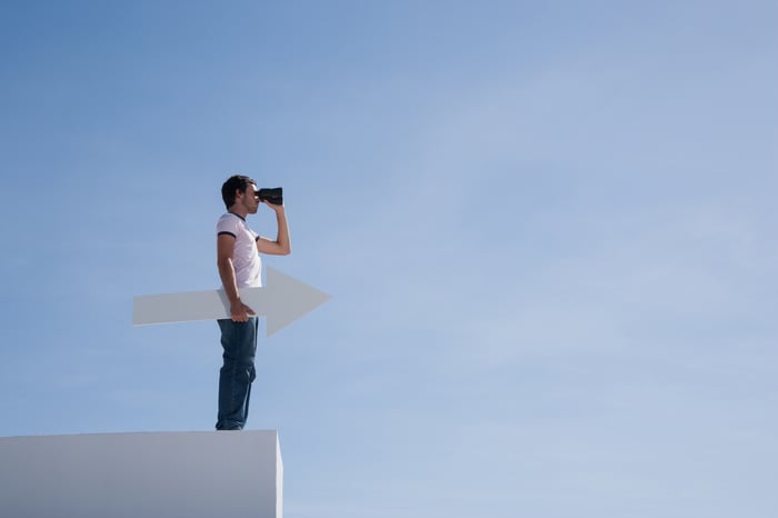 An investor looking ahead.