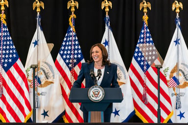Kamala Harris-Official White House Photo by Cameron Smith.