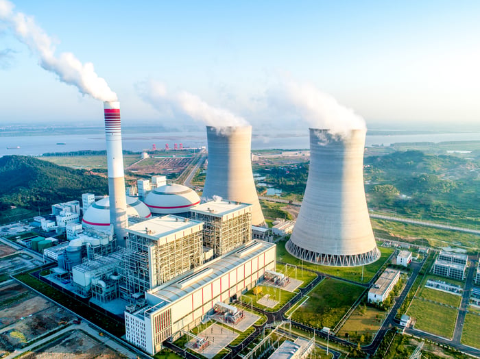 Nuclear power plant. 