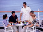People on a cruiseship