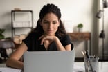 Woman 30s at laptop GettyImages-1319103423